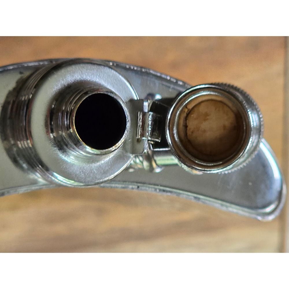AKAH Jagerflasche Vintage Hip Flask Brown Leather Stainless Steel Hunting 78020 - Picture 16 of 16